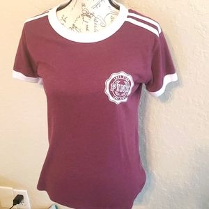 Pink T-shirt *Small *Maroon